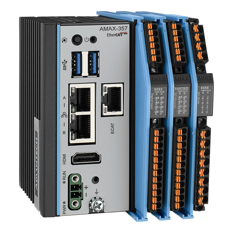 AMAX-357 - Ultra Compact PC-based EtherCAT Controller with Intel